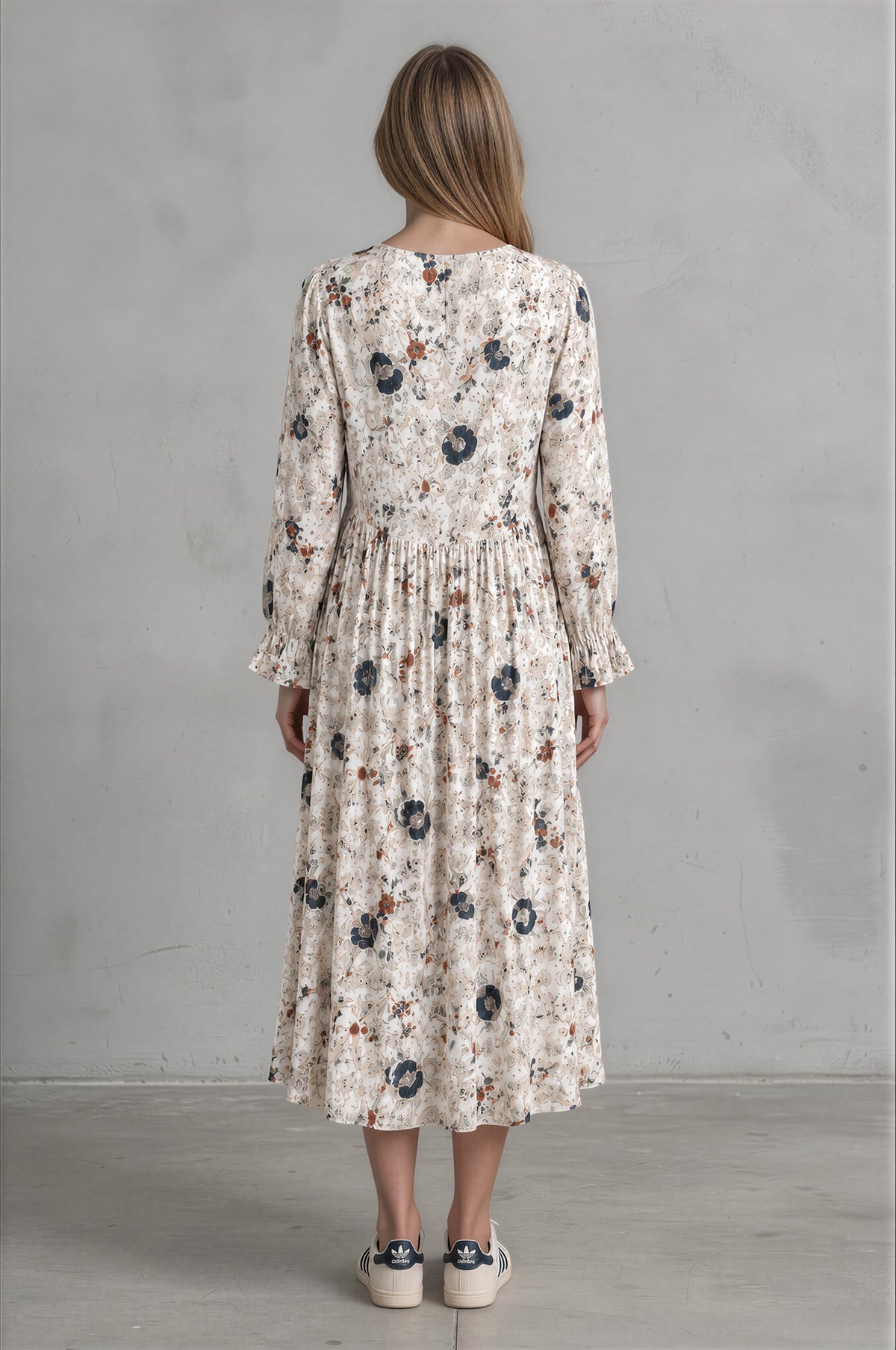 Ariana Dress -  Peony Print