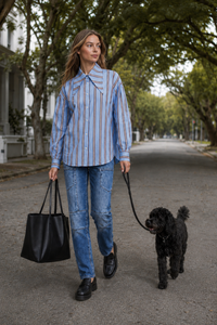 Caitlyn Shirt - Stripe