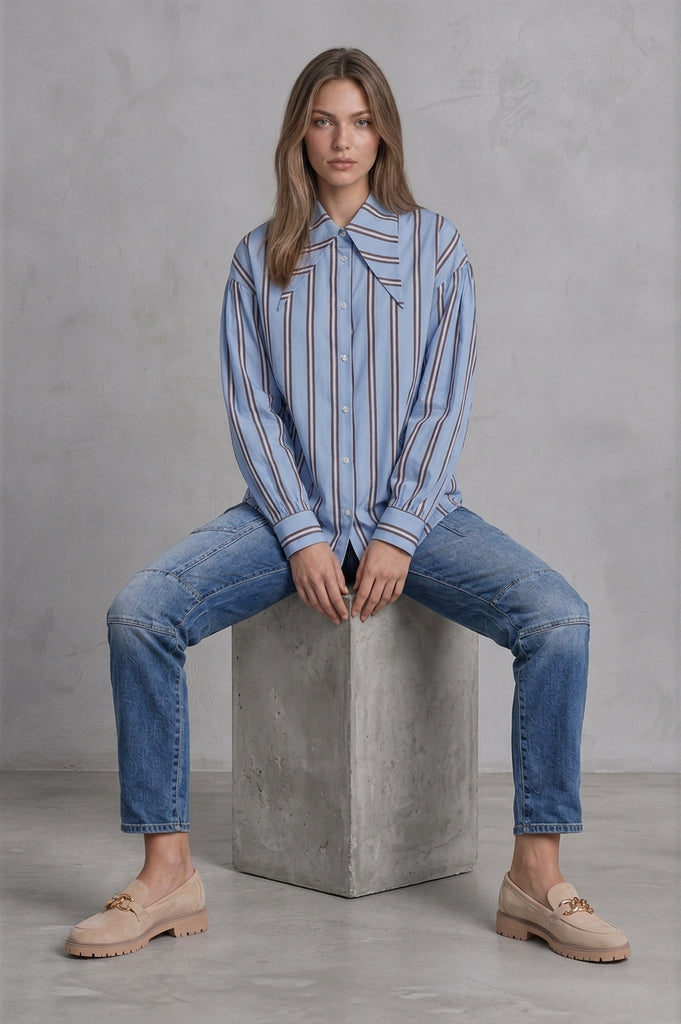 Caitlyn Shirt - Stripe