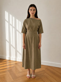 CHICA DRESS KHAKI