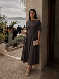CHICA DRESS SLATE