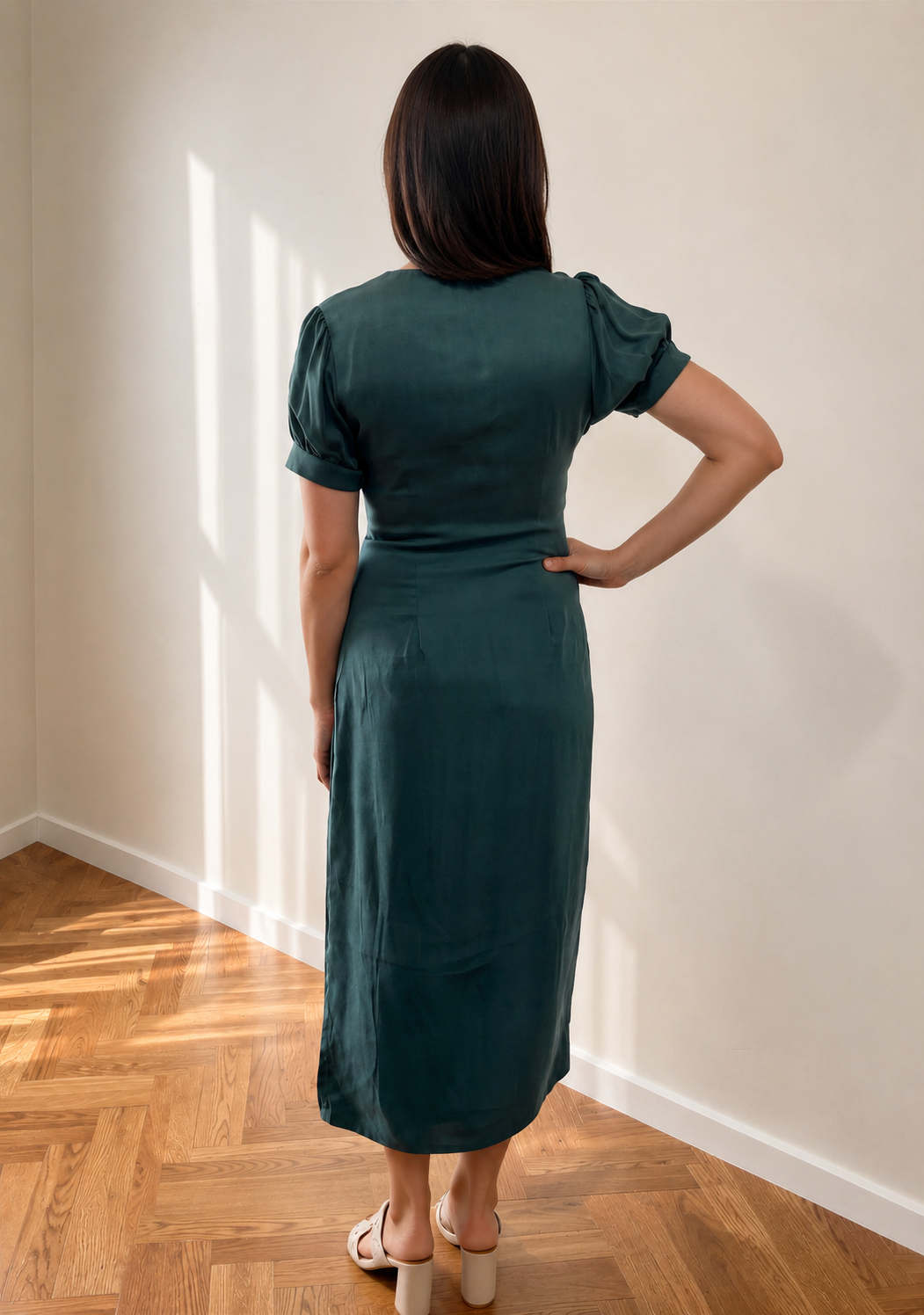 CLAUDIA DRESS MALLARD