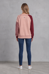 Contrast Sweat - Pink