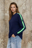 Moss Bianca sweat Navy