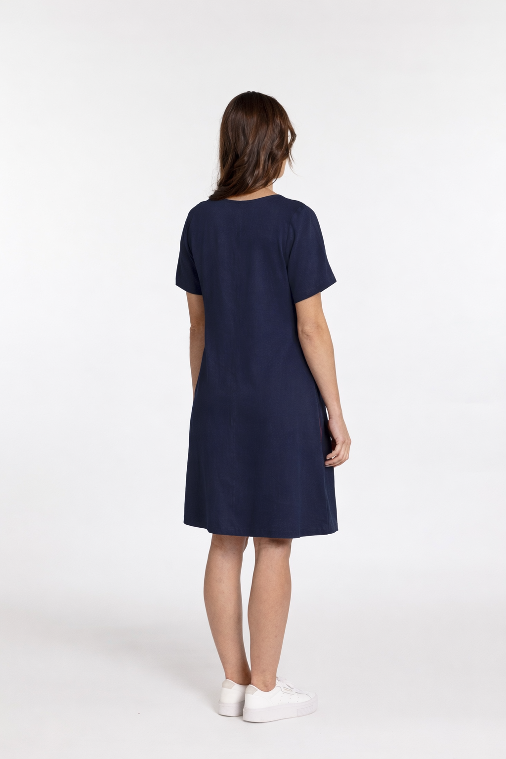 Eva Dress - Navy