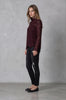 Davina top - Merlot