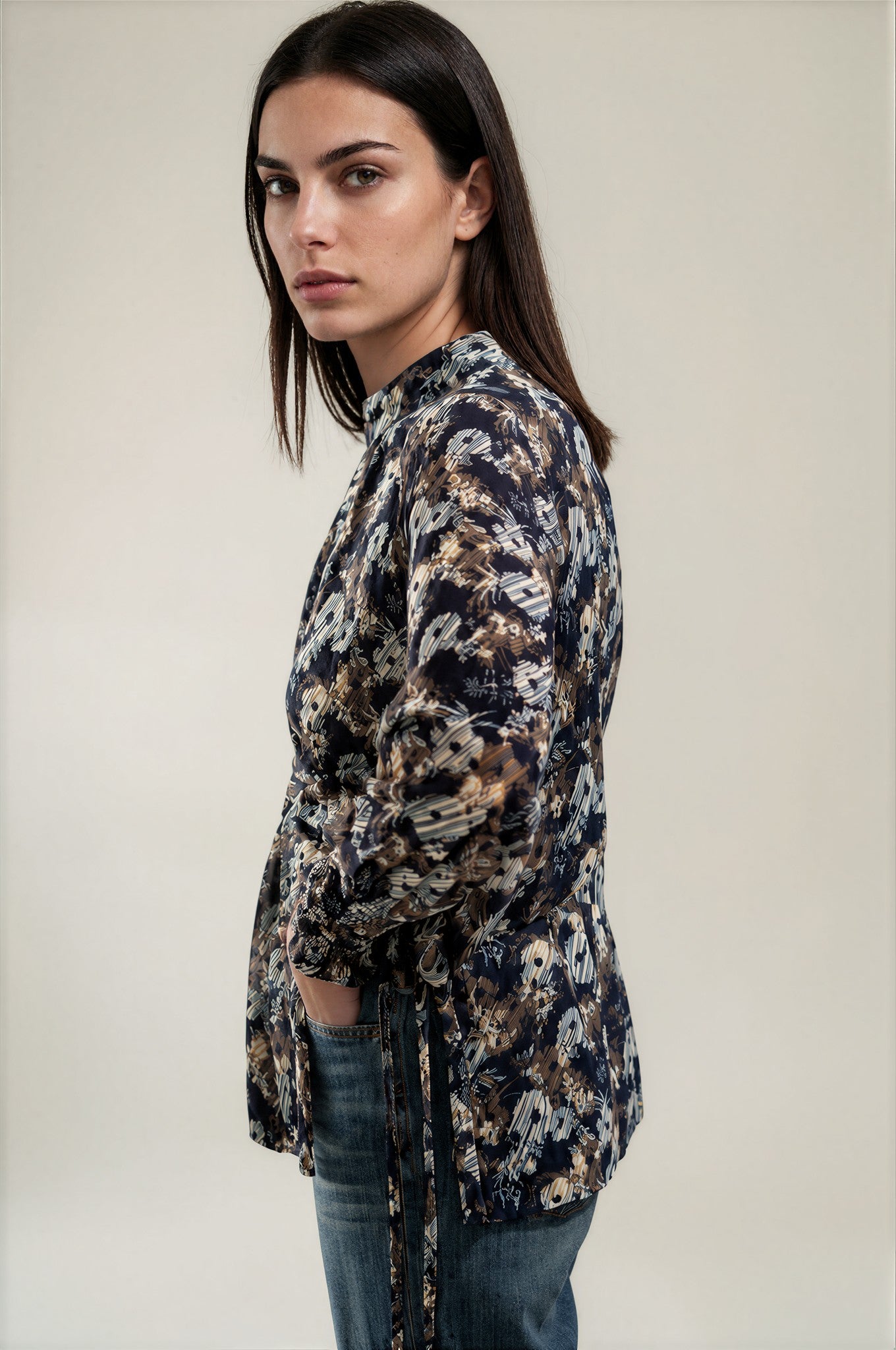 Eva Top - Winter Bloom