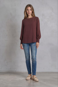 Finley Top - Choc Spot