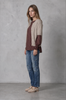 Sophia Short Sleeved Cardigan Taupe