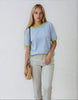 Blue Stripe knit