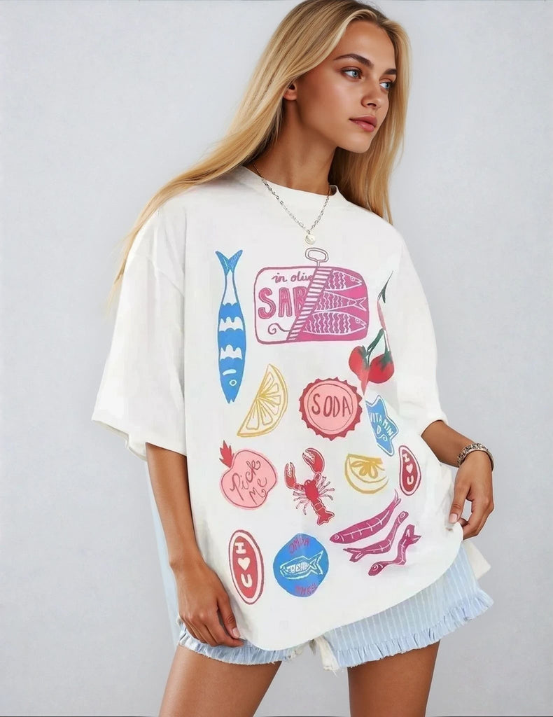 Graphic Tee Surf & Turf