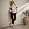 Mabel Top - Peony Print
