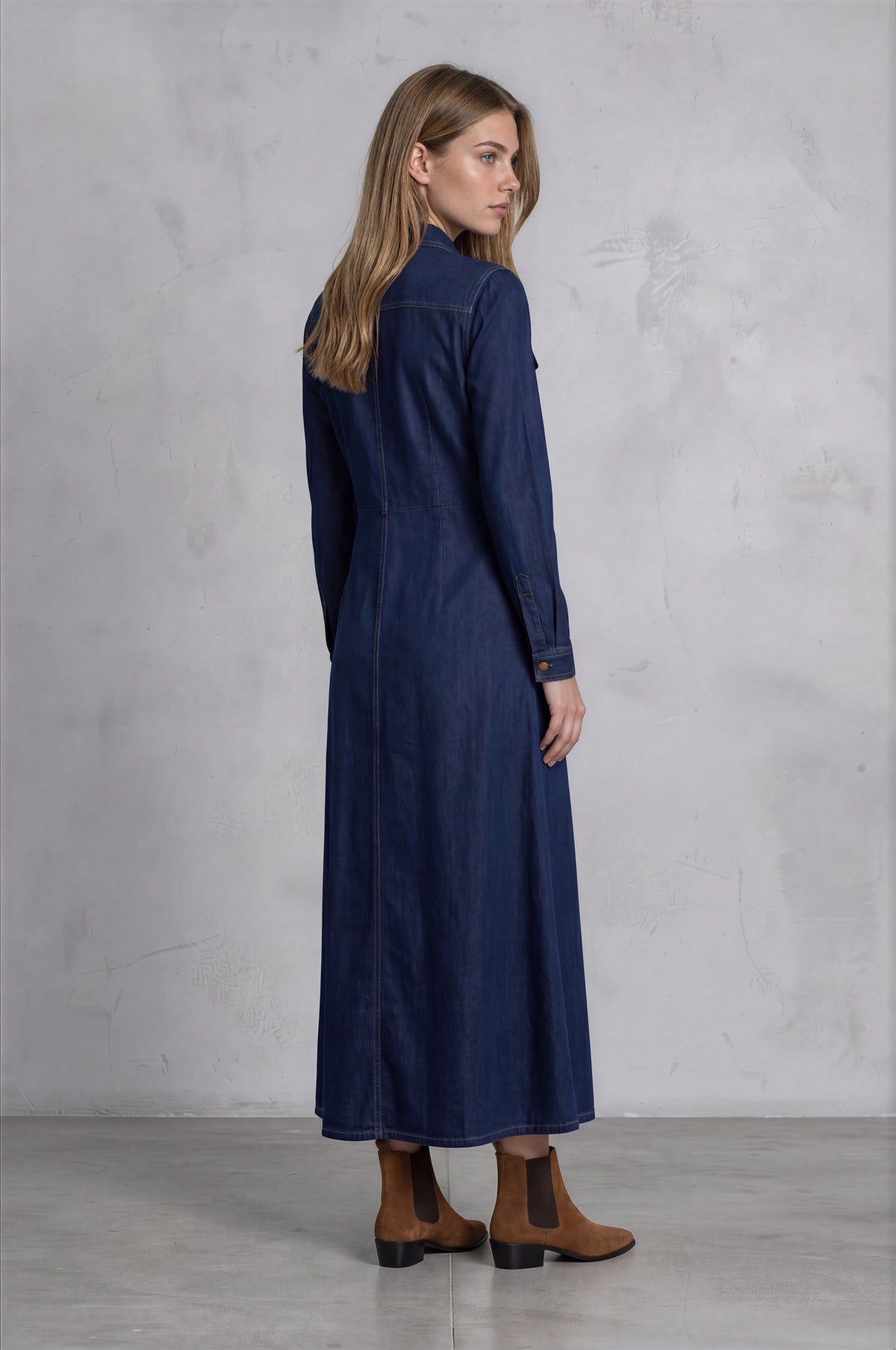 Margo Dress - Denim