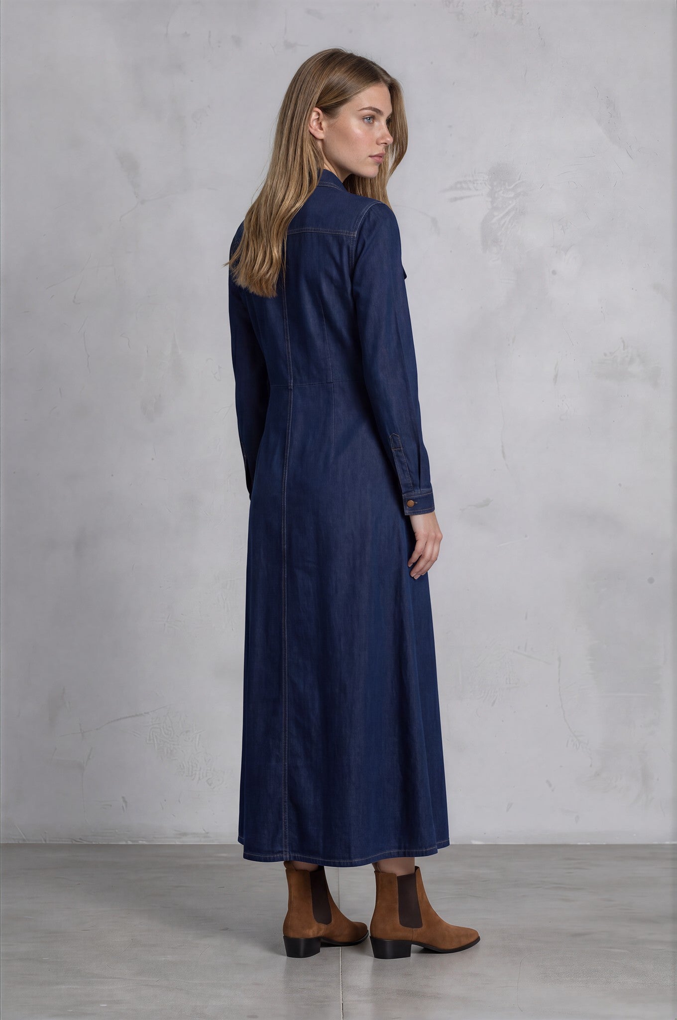 Margo Dress - Denim
