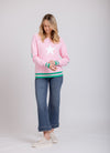 Contrast Sweat Pink