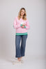 Contrast Sweat Pink