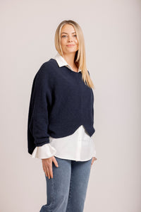 Hudson Knit Navy