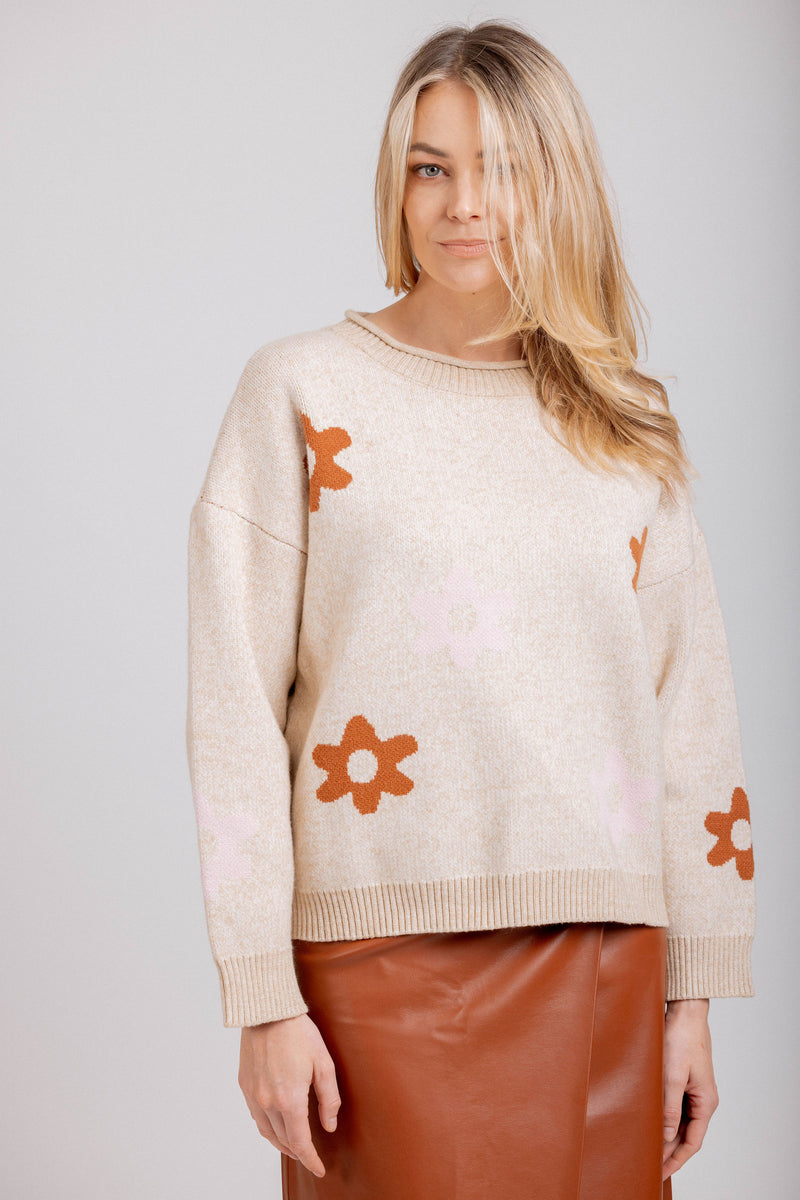 Zoe knit Oat
