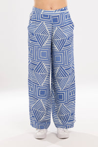 Amelia Pant Blue Print