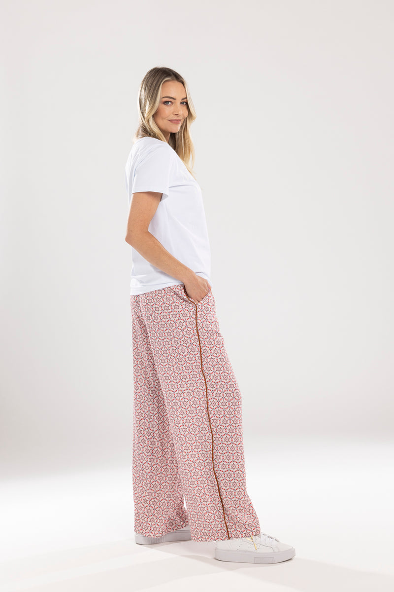 Amelia Pant Mosiac Print