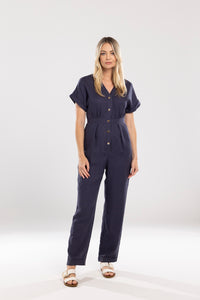 Sofia Jumpsuit - Navy