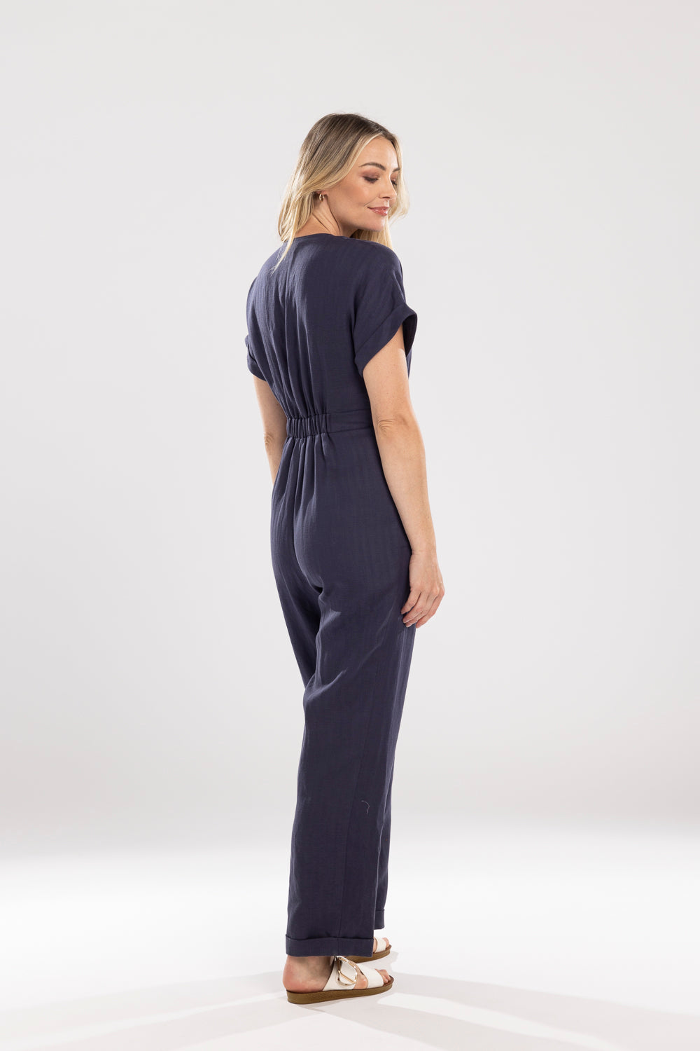 Sofia Jumpsuit - Navy