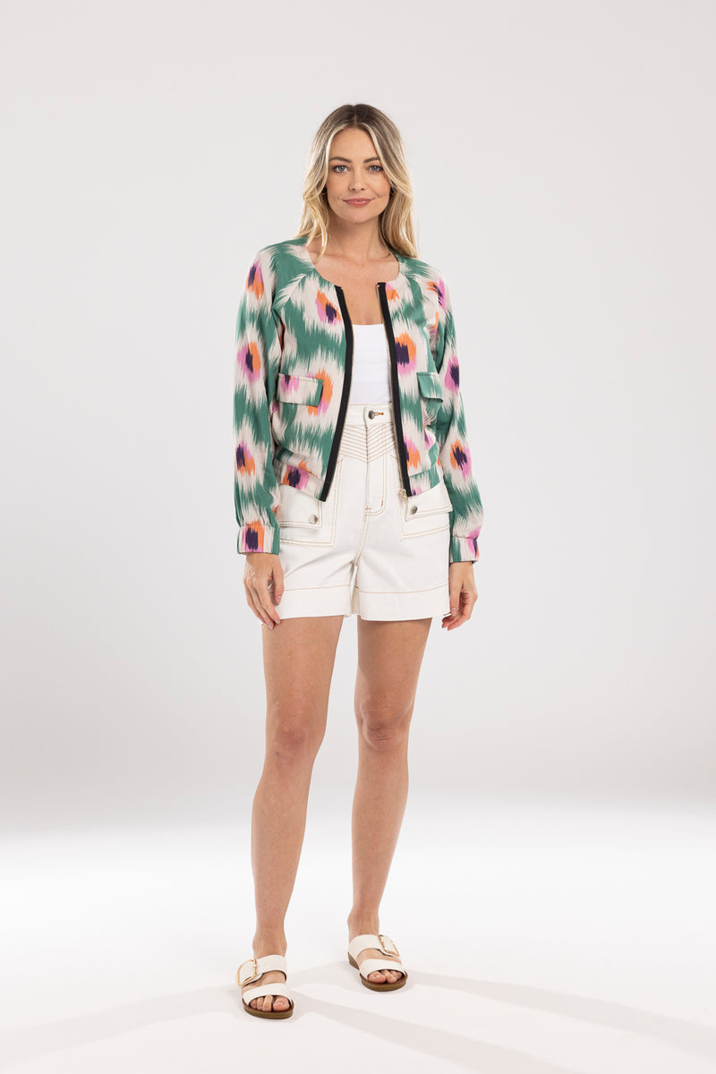 Zip line Bomber Floral