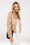 Zip line Bomber Taupe