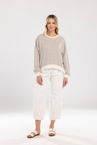 Kylie Sweat Stripe