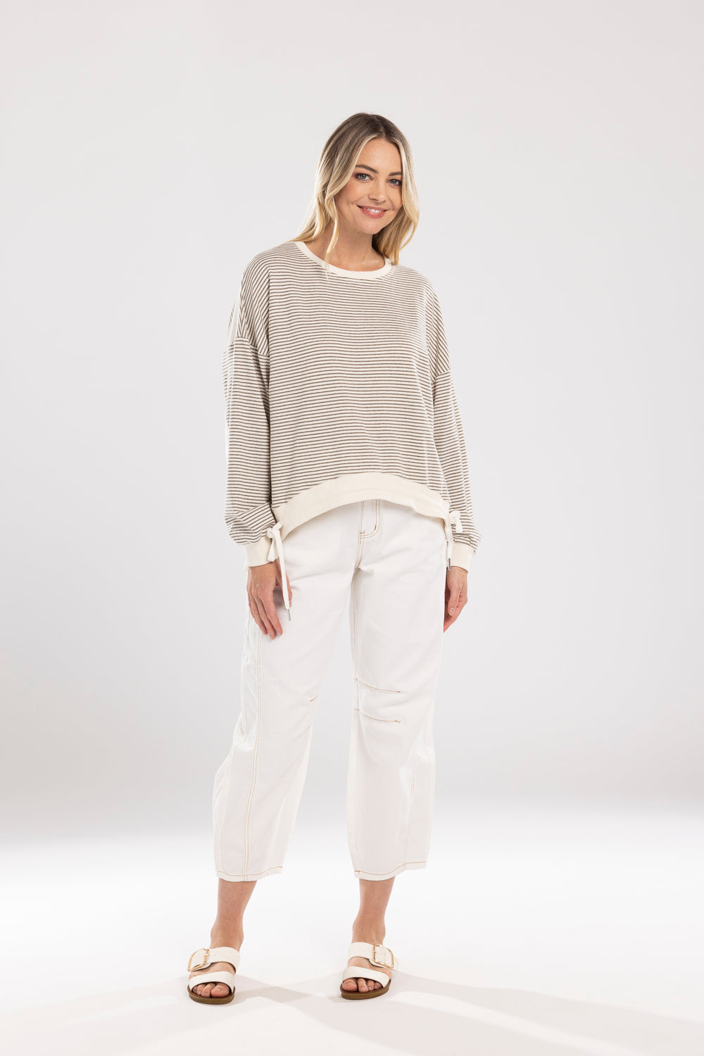 Kylie Sweat Stripe