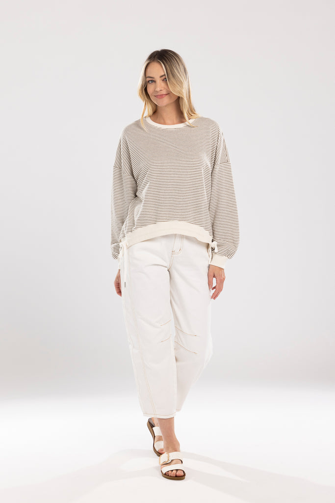 Kylie Sweat Stripe