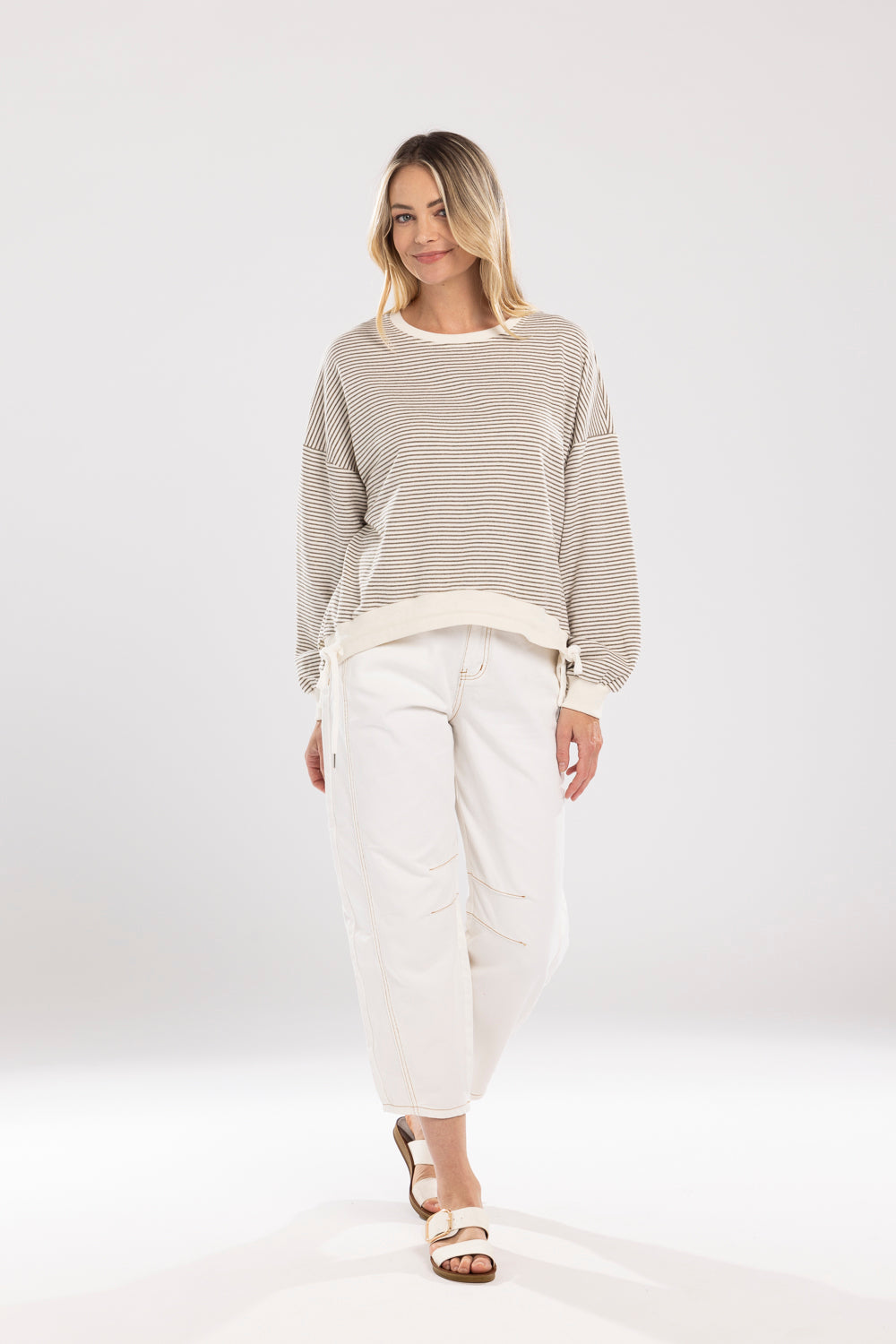 Kylie Sweat Stripe