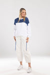 Kylie Sweat Blue and White