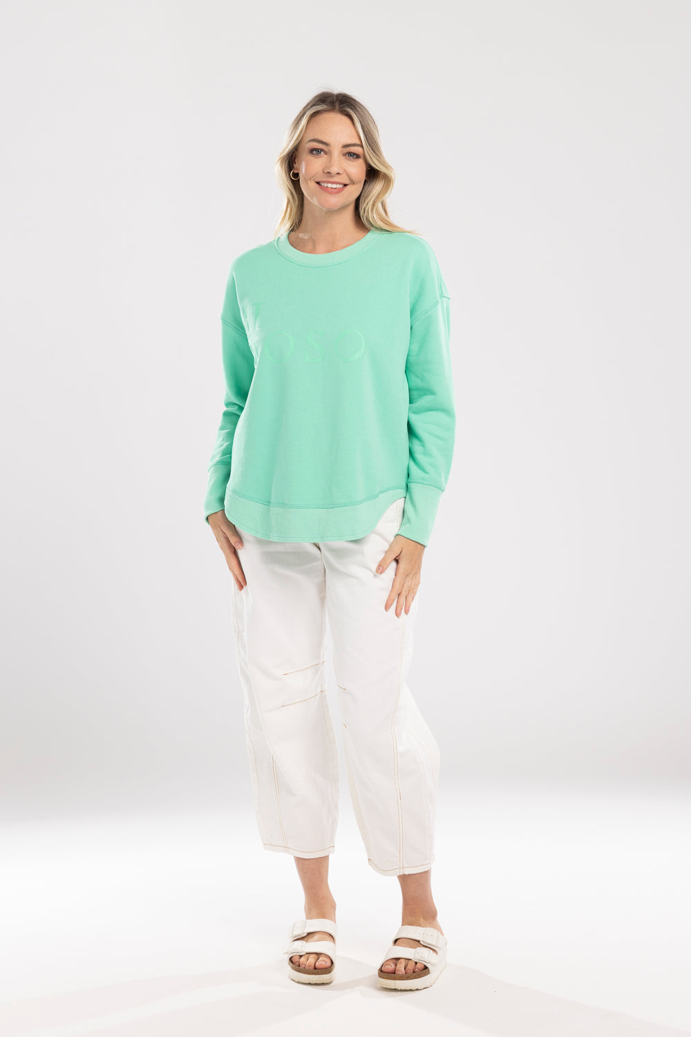 Ena Sweat Green