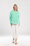 Ena Sweat Green