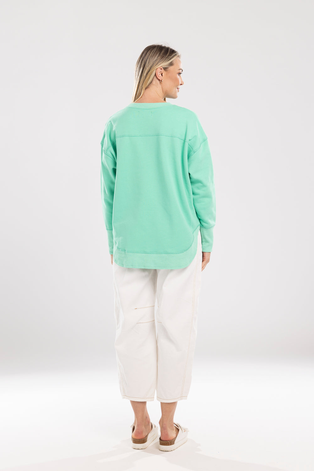 Ena Sweat Green