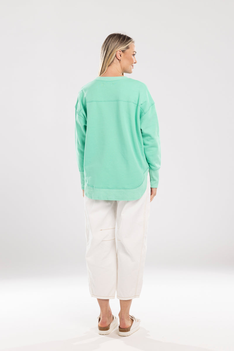 Ena Sweat Green