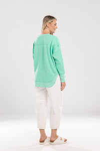 Ena Sweat Green