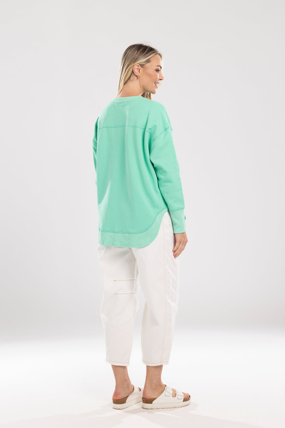 Ena Sweat Green