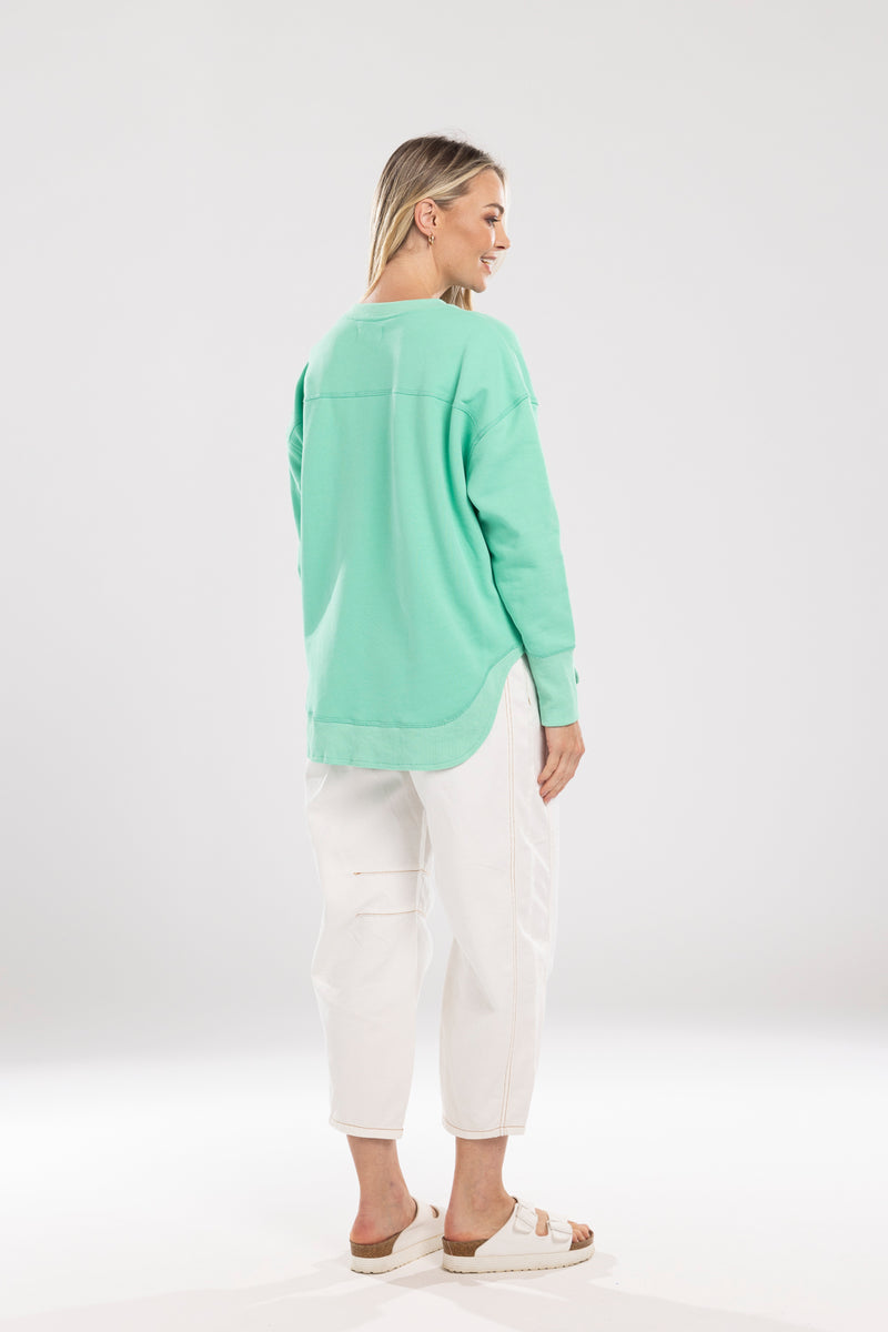 Ena Sweat Green