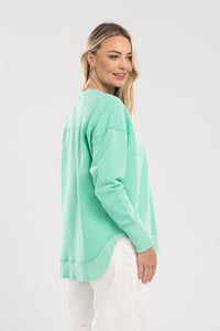 Ena Sweat Green