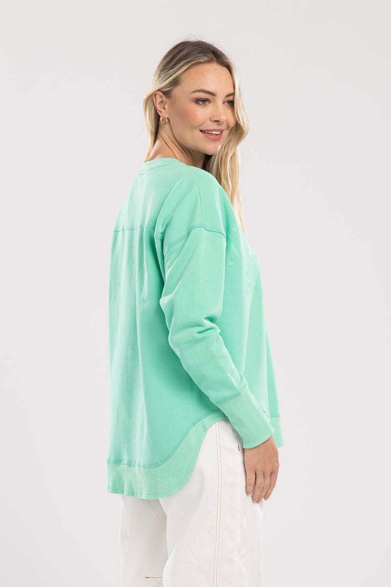 Ena Sweat Green