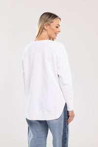 Ena Sweat White