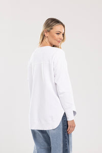 Ena Sweat White