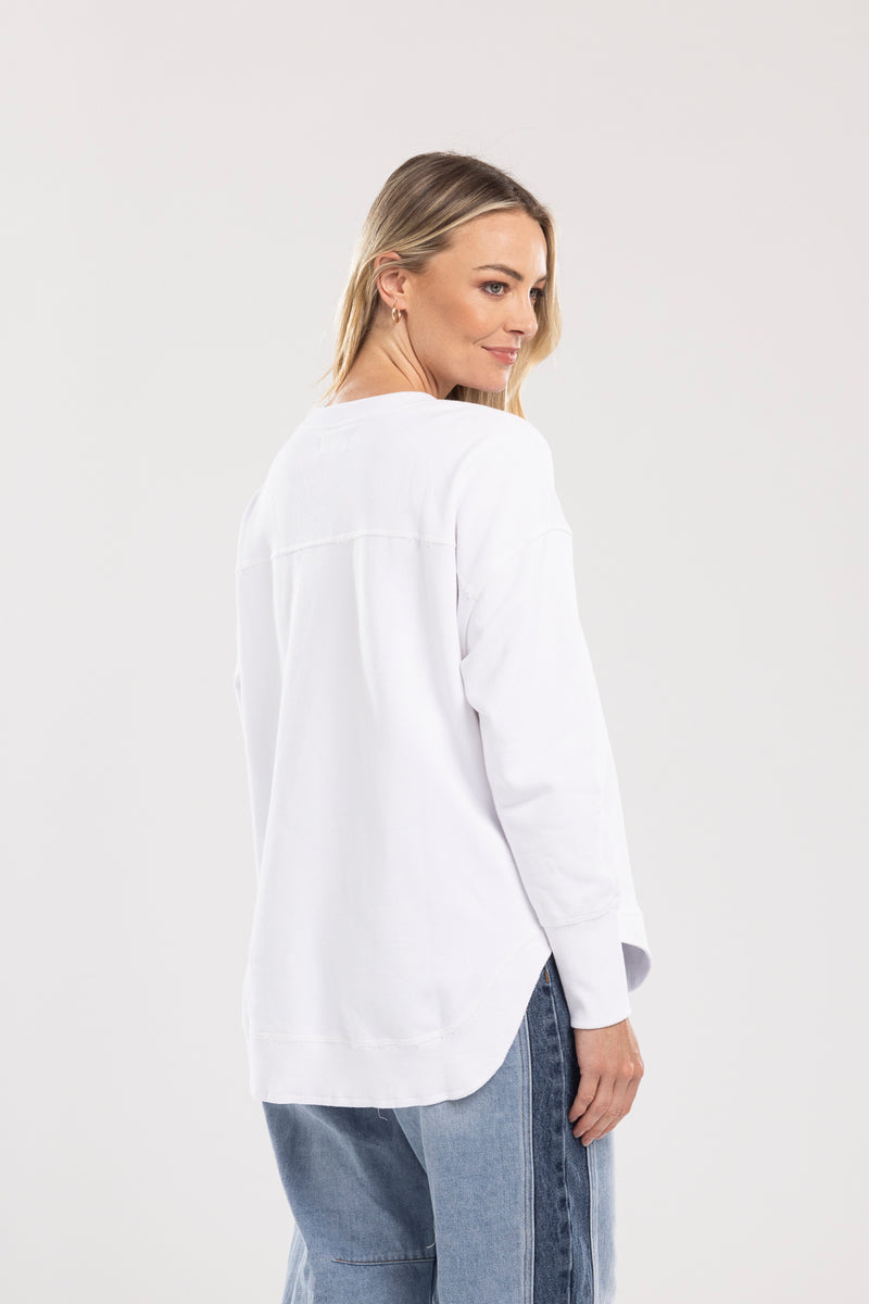 Ena Sweat White