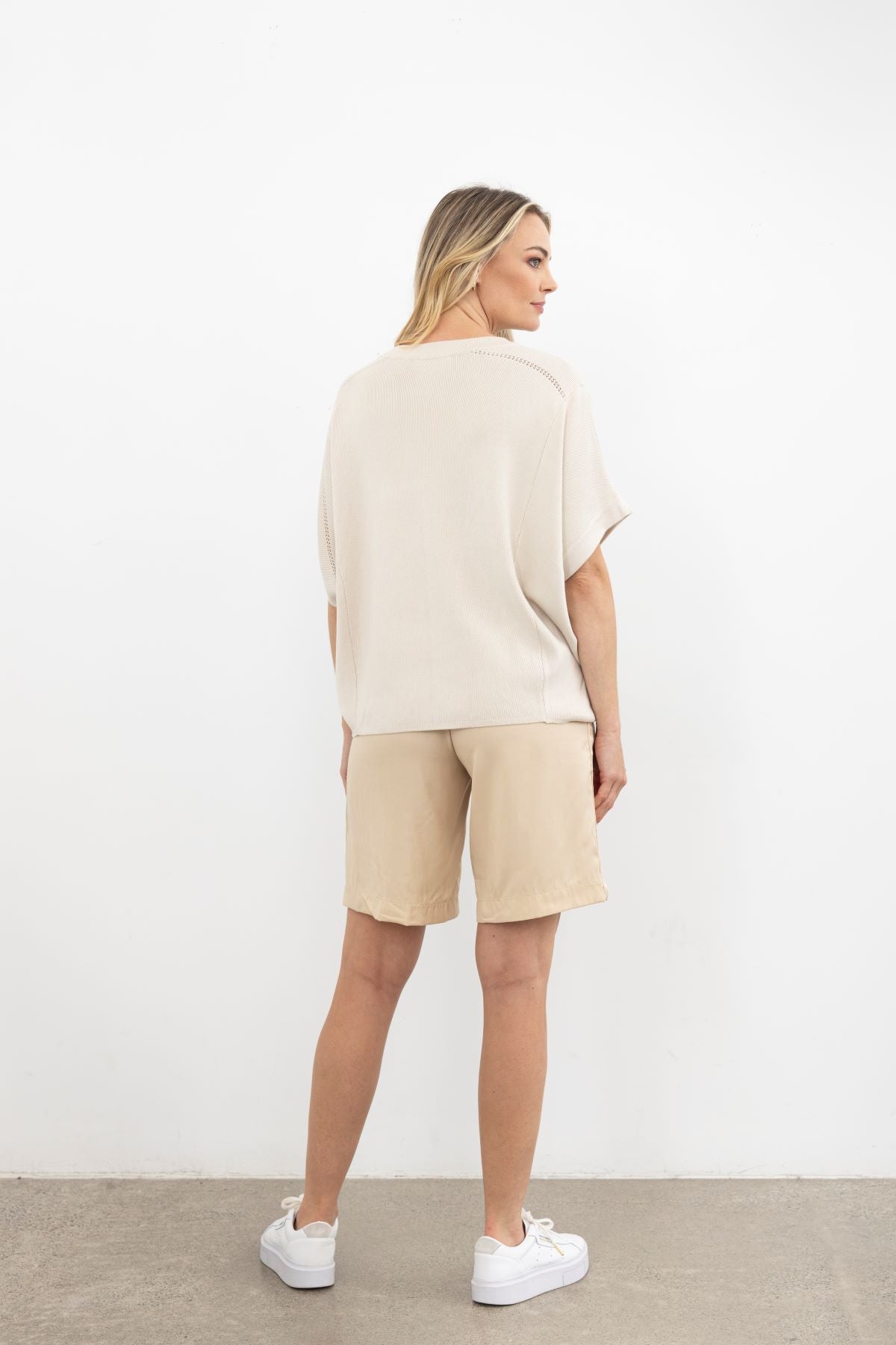 Ella Summer knit - Champagne