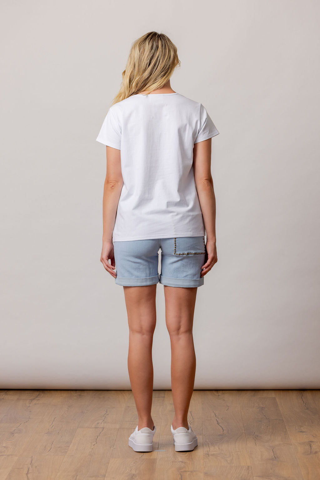 Queen Bee Tee White