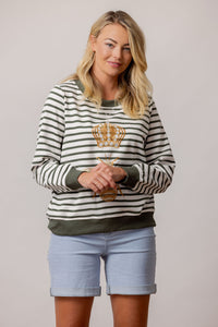 Queen bee Sweat Stripe