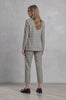 Maya Blazer Plaid - with stripe