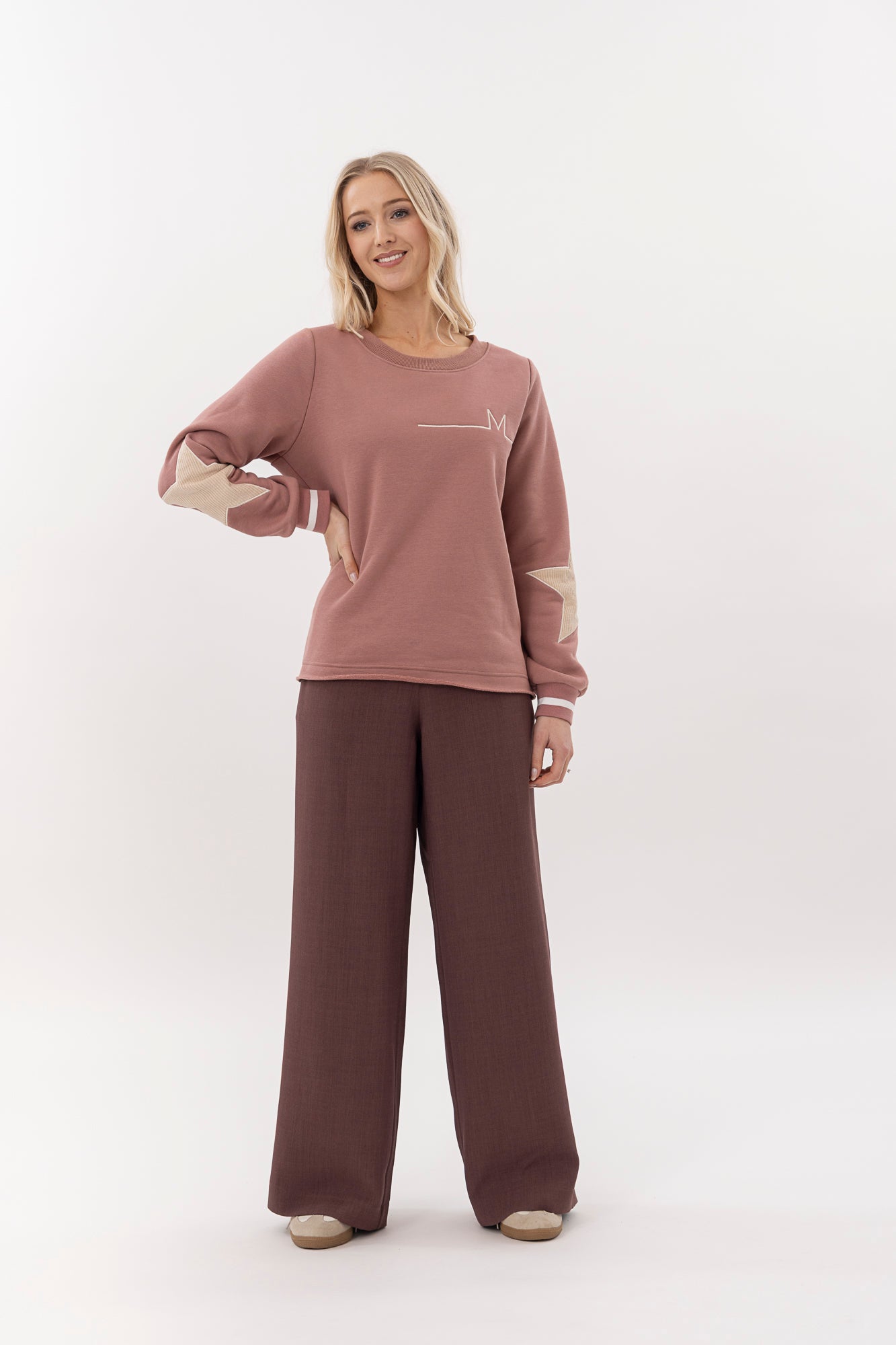 All star sweat - Rose